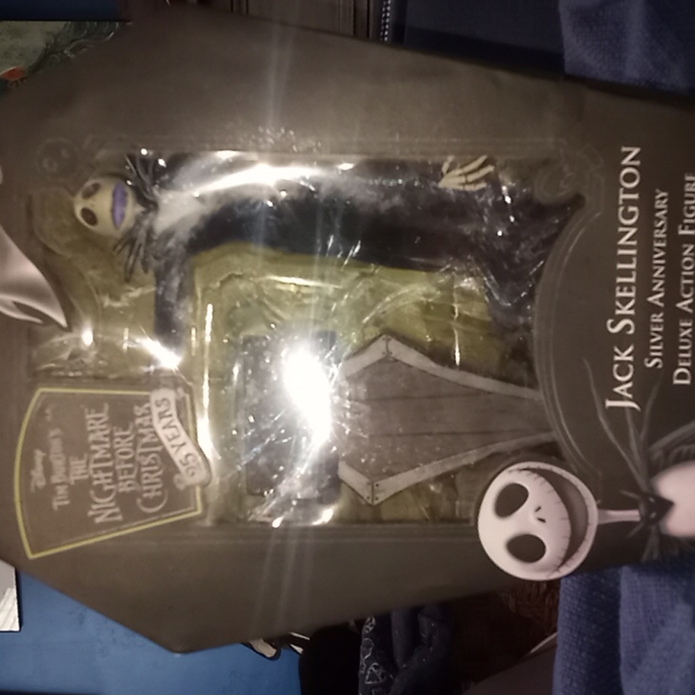 Never opened jack skellington action figure